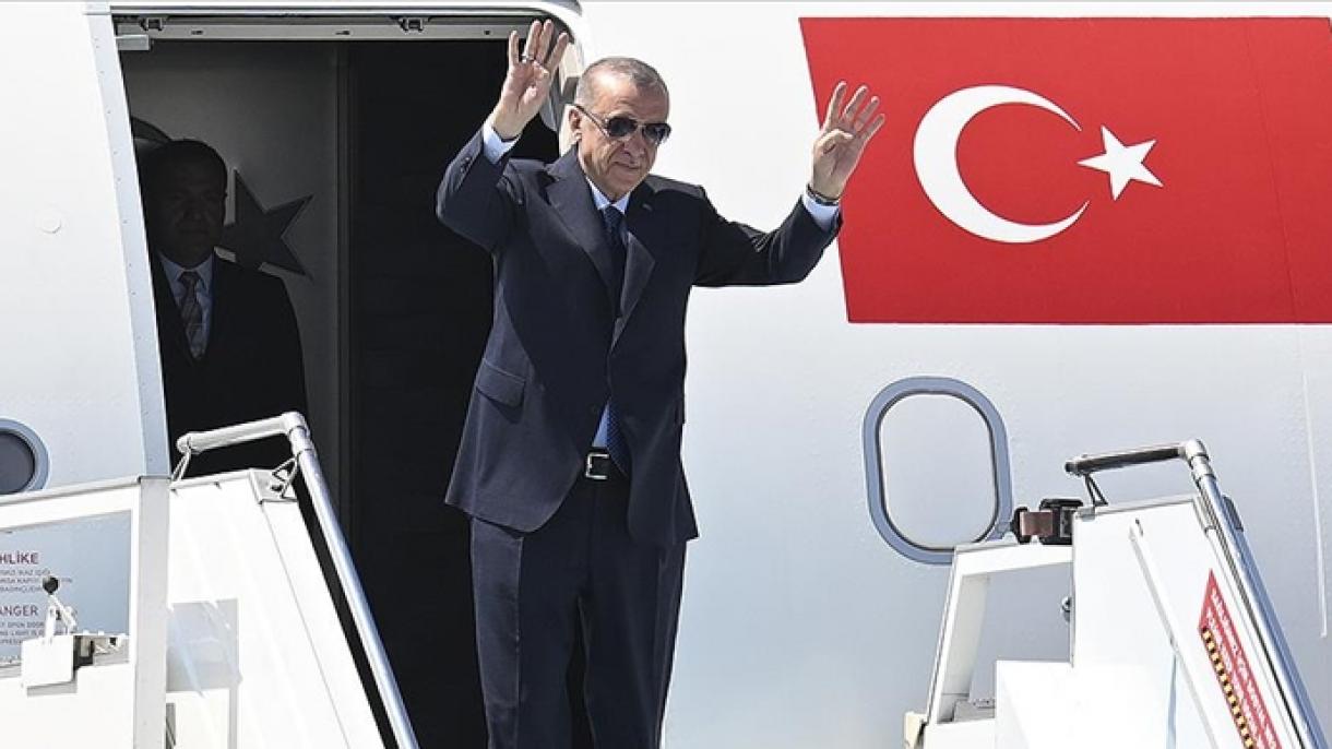 Prezident Ərdoğan Naxçıvana yola düşüb