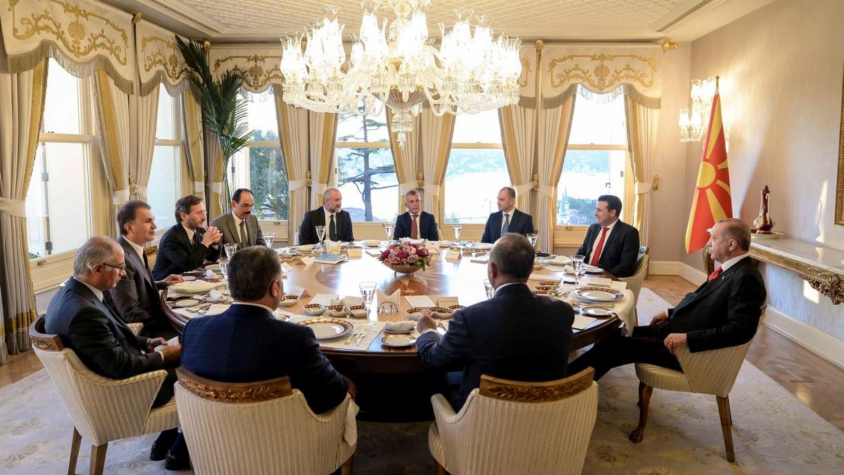 Cumhurbaşkanı Erdoğan Kuzey Makedonya Başbakanı Zoran Zaev Kabul İstanbul.jpg