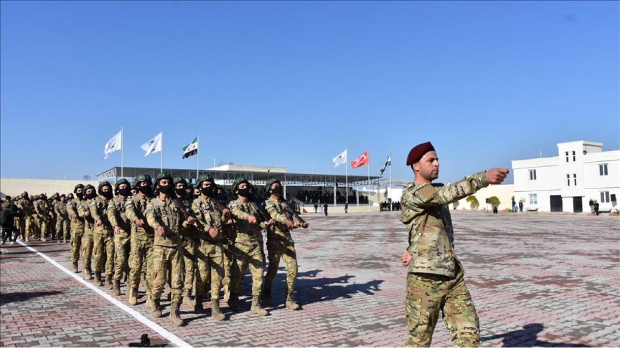 【シリア】 国民軍が初の兵舎開設