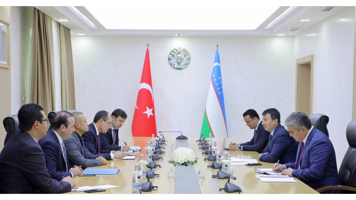 Turkiya savdo vaziri Mehmet Mush O‘zbekiston Bosh vaziri o‘rinbosari bilan uchrashdi