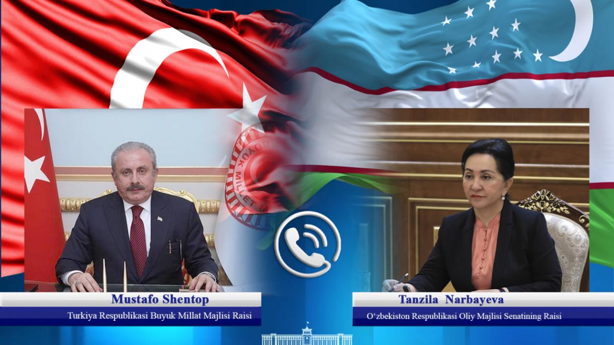 Mustafo Shentop O‘zbekiston Oliy Majlisi Senati Raisi bilan muloqot qildi