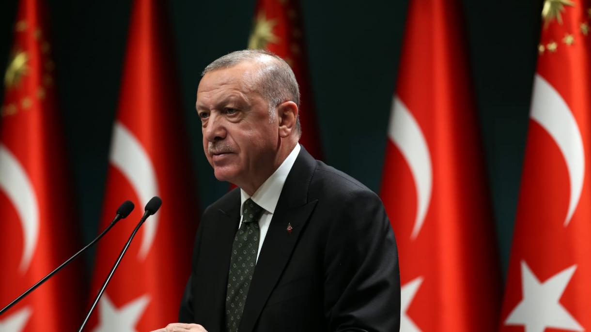 Эрдоган:«Ковид-19га каршы күрөштө күчтүү тилектештик,кызматташтык менен жеңишке жетишүүгө болот»