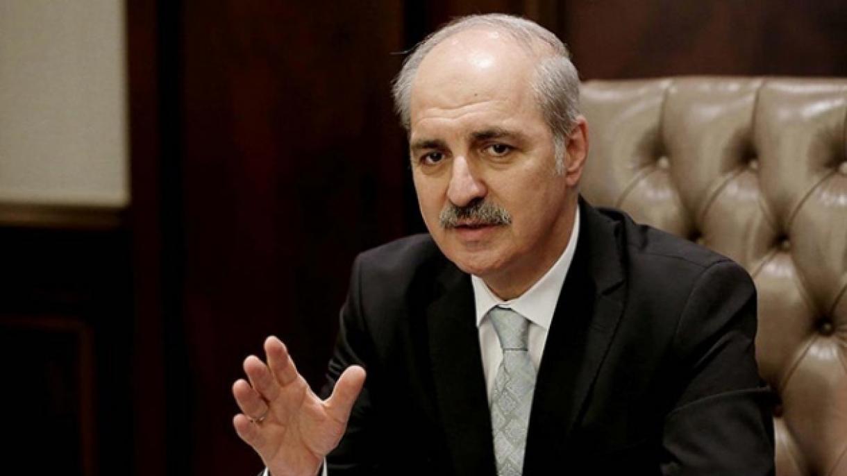 Numan Kurtulmuş kön tärtiben bäyäläde