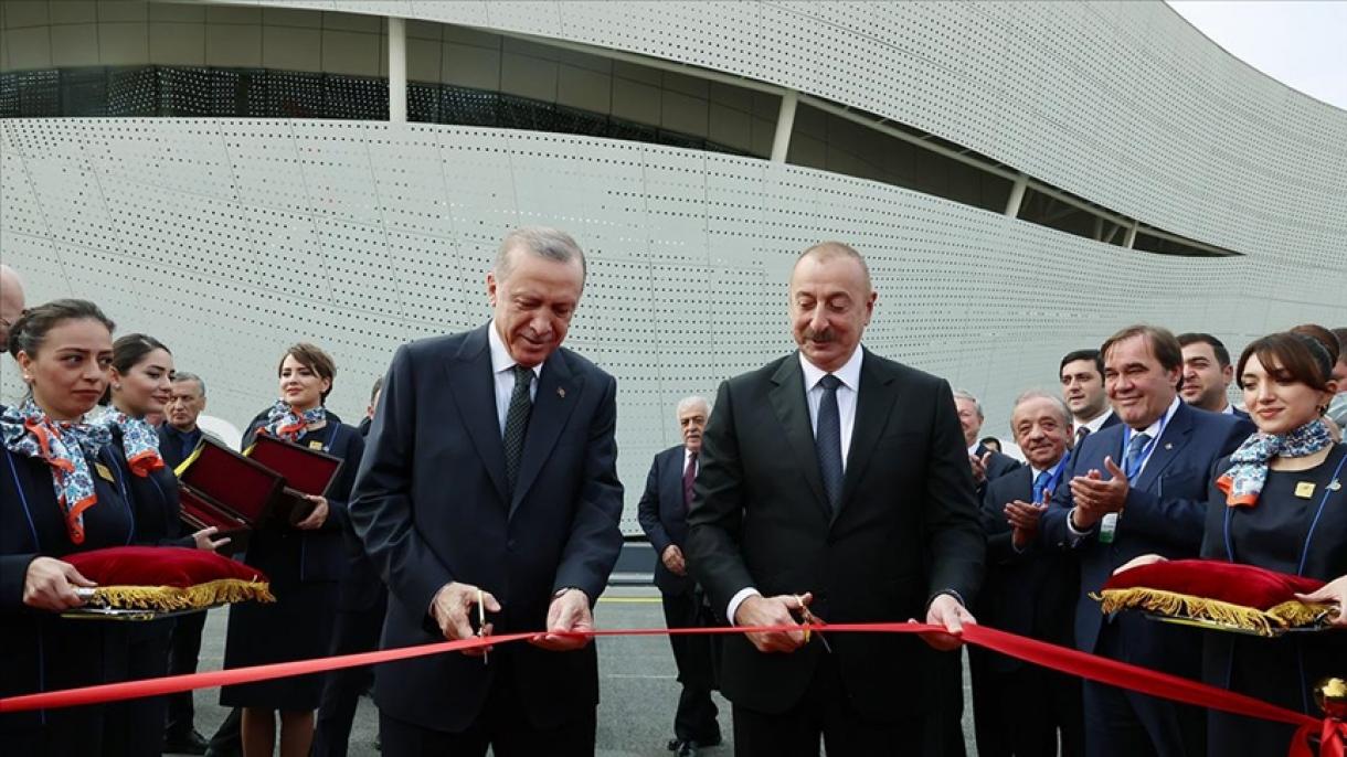 Ərdoğan Zəngilan Beynəlxalq Hava Limanına enən ilk dövlət başçısı oldu