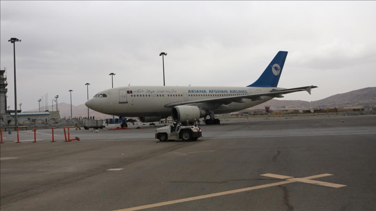 نخستین پرواز داخلی در فرودگاه کابل انجام شد