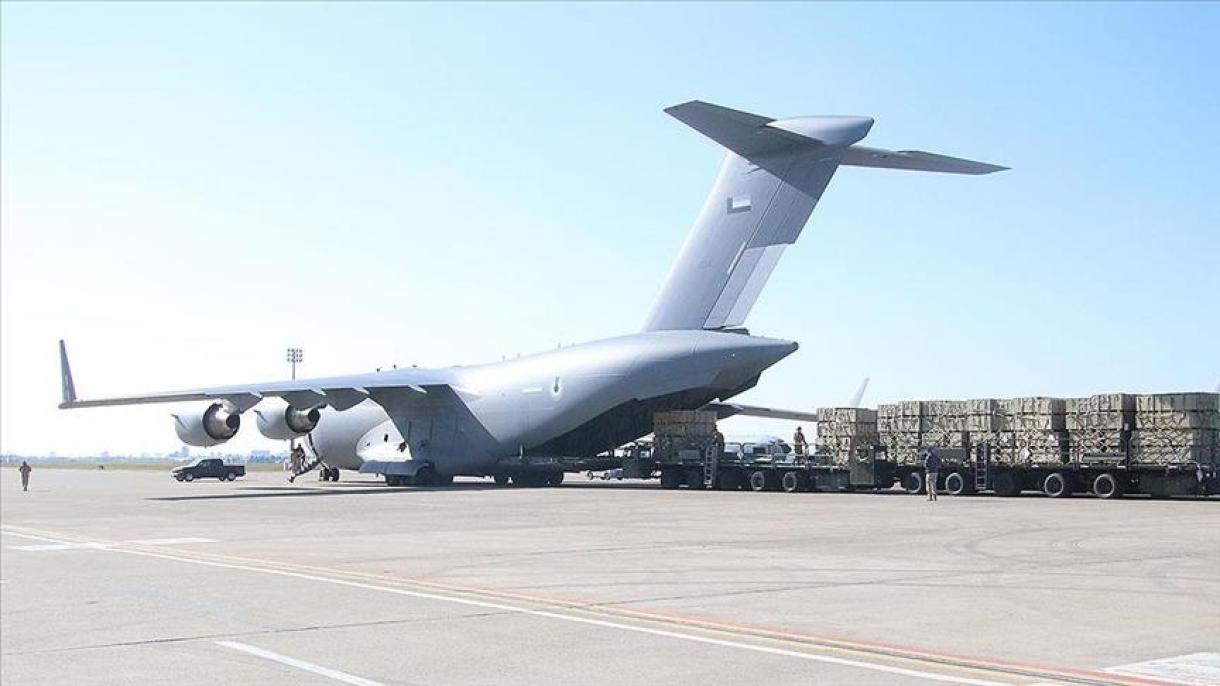 امارات 60 هواپیمای حامل کمک‌های بشردوستانه برای زلزله‌زدگان ترکیه و سوریه فرستاده است