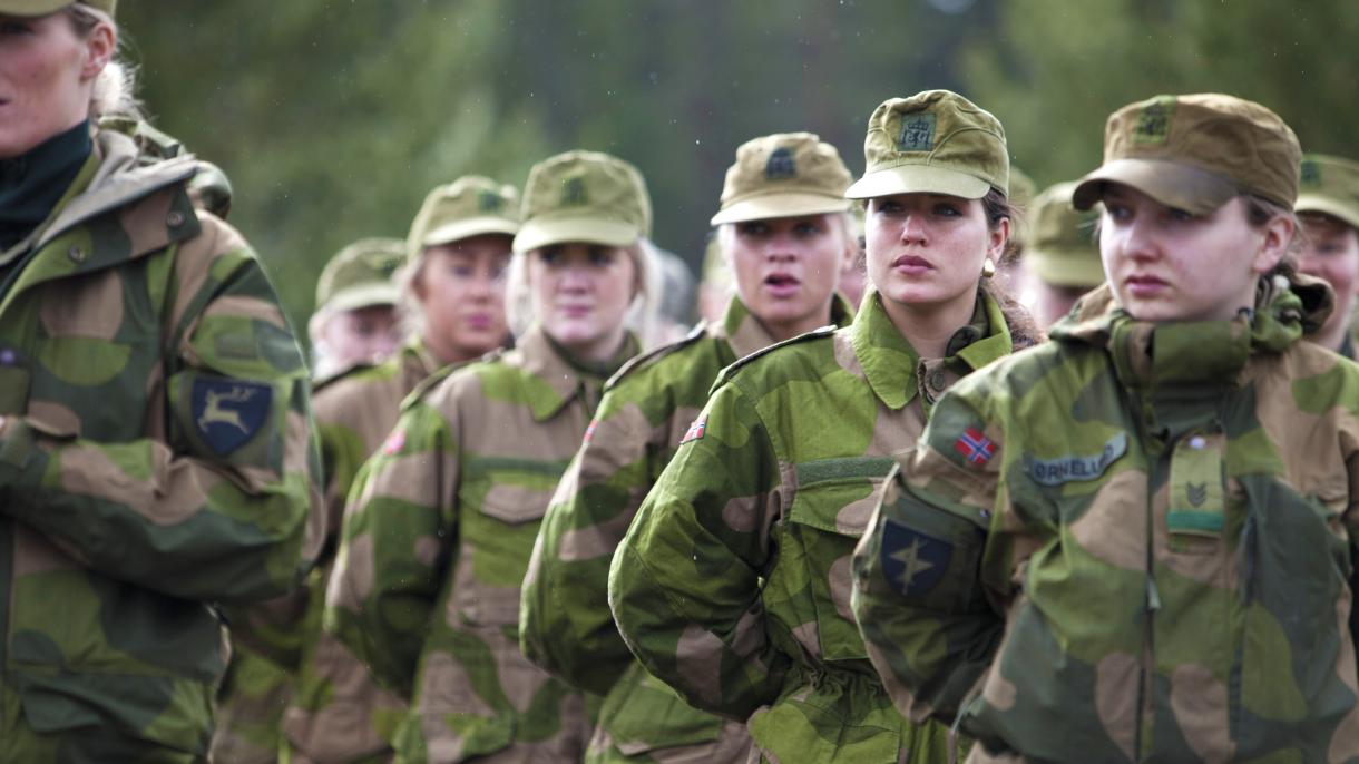 ناروے:صنف نازک کےلیے بھی فوجی تربیت لازمی