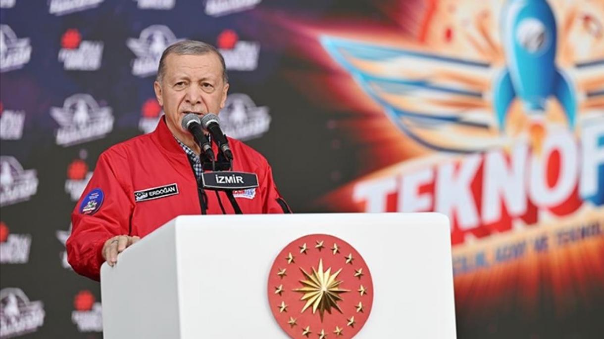ئەردوغان: بۇ يىللىق مۇداپىئە مەھسۇلاتلىرى ئېسكپورت نىشانىمىز 6 مىليارد دوللاردىن ھالقىپ كېتىش