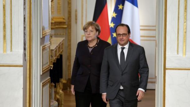 Encuentro de Alemania y Francia antes de cumbre de Turquía
