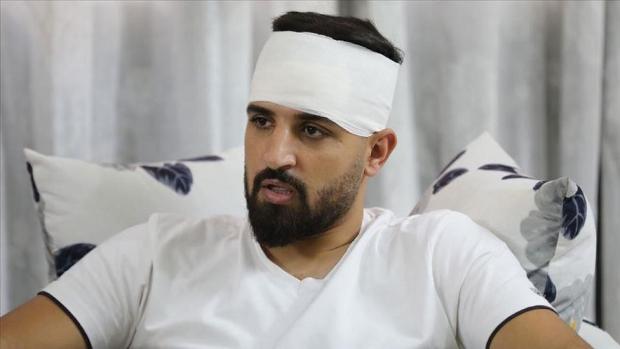 Blessure du photographe de l'AA, Jadallah à Gaza : Ils croyaient que j’était tombé en martyr