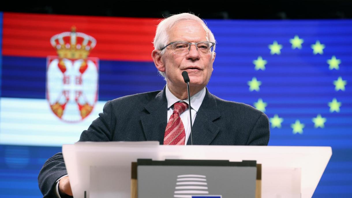 جوزپ بورل از پیشرفت مذاکرات با صربستان و کوساوا خبر داد