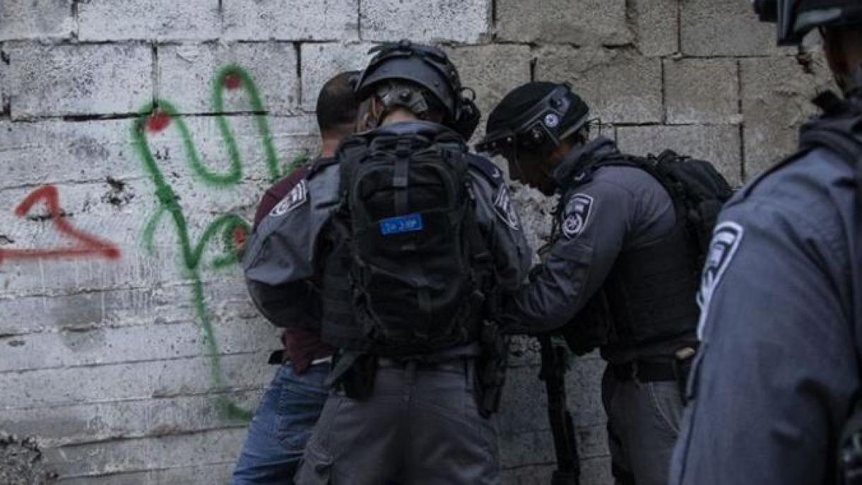 Израиль күчтөрү 16 палестиналыкты камоого алды