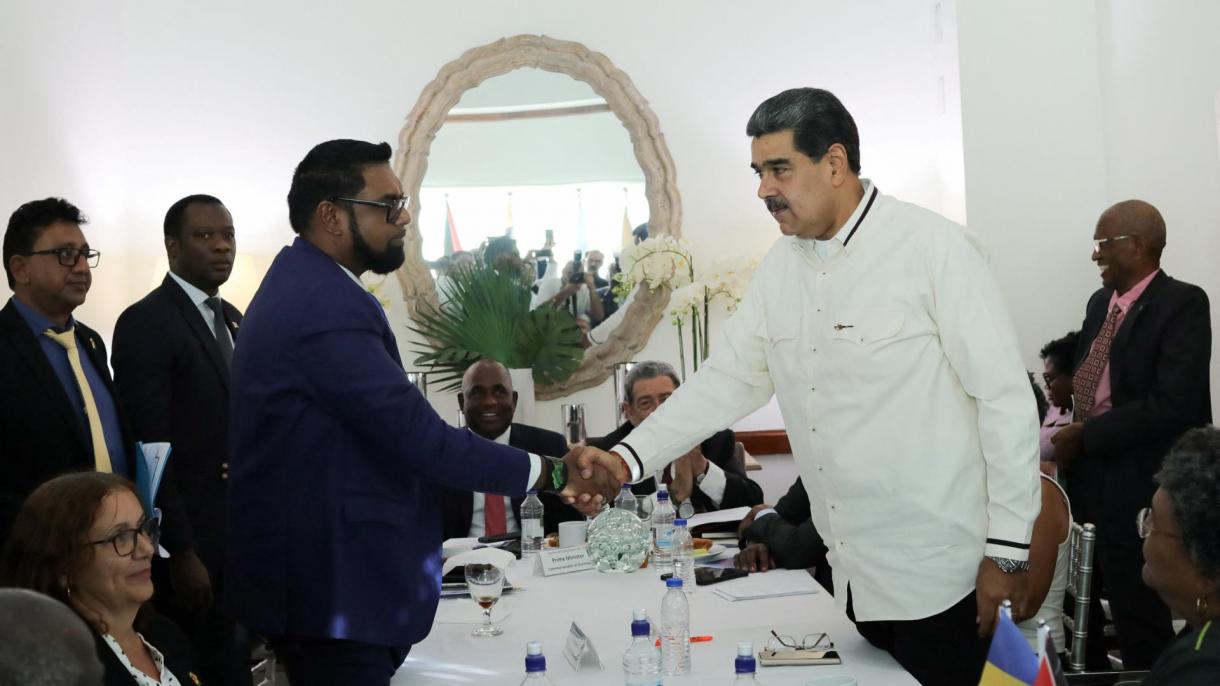 Venezuela e Guiana concordaram em "não usar a força" na disputa por Essequibo