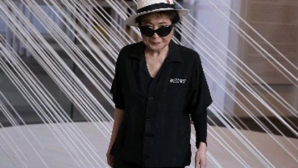 Yoko Ono első életmű-kiállítása Franciaországban