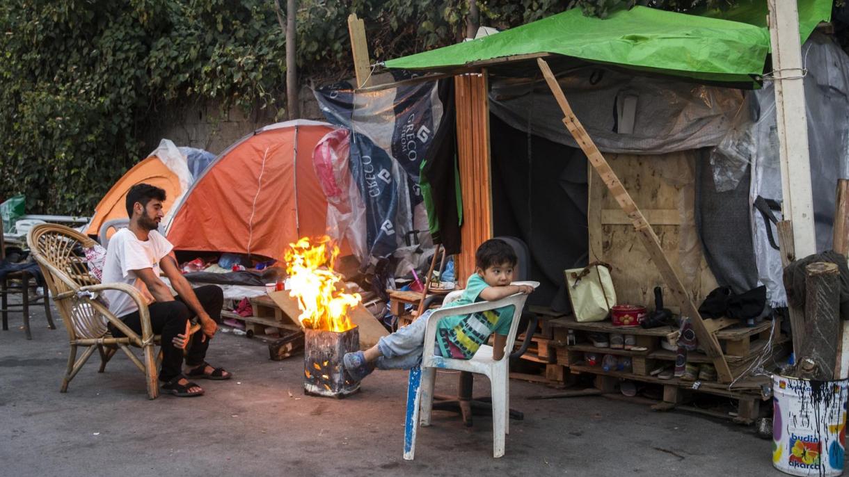 مبارزه مهاجران در اردوگاههای پناهندگان یونان برای ادامه بقا