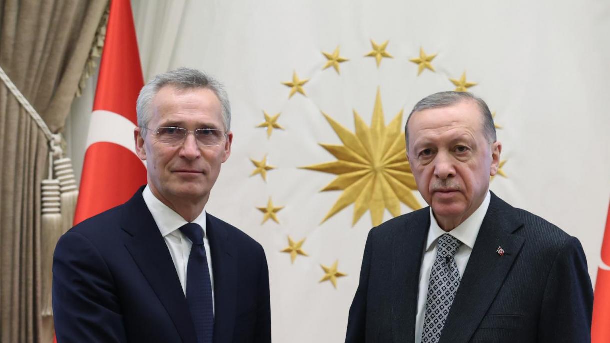 دیدار دبیرکل ناتو با رئیس جمهور ترکیه