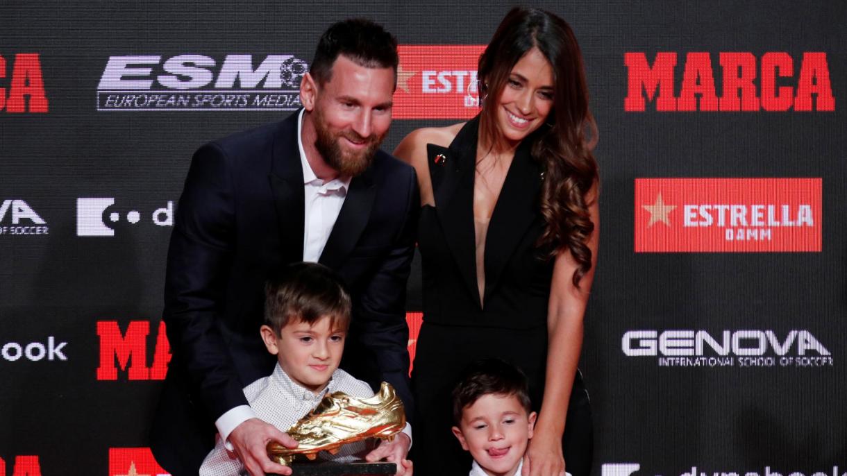 Messi riceve la sesta scarpe d’oro