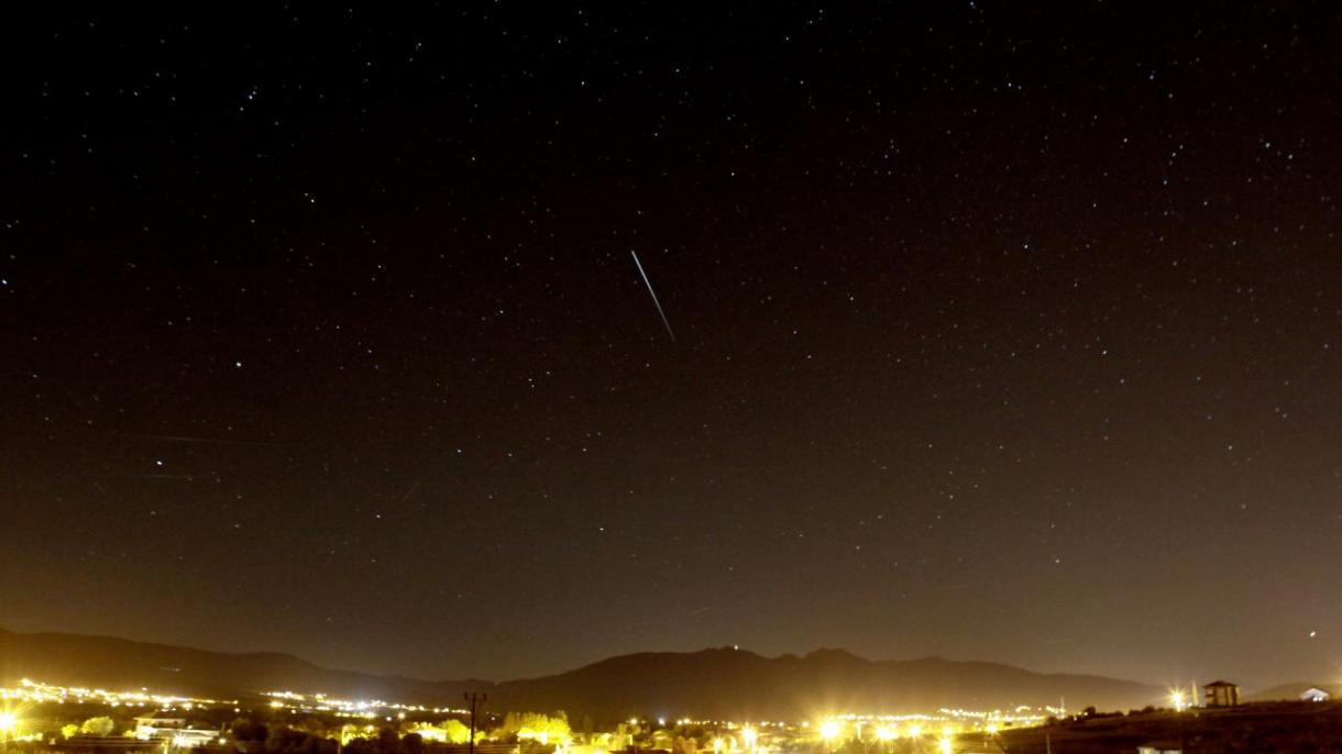 İñ matur meteor yañğırı çınğa aştı