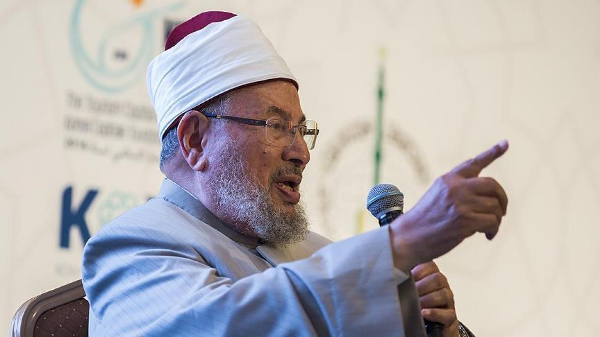 فراخوان یوسف القرضاوی رئیس اتحادیه جهانی علمای مسلمان برای حمایت از مسلمانان آراکانی