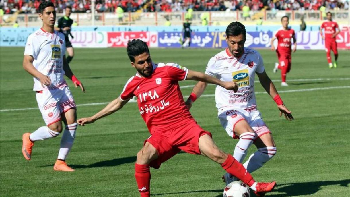 تساوی تراکتورسازی و پرسپولیس در لیگ فوتبال ایران