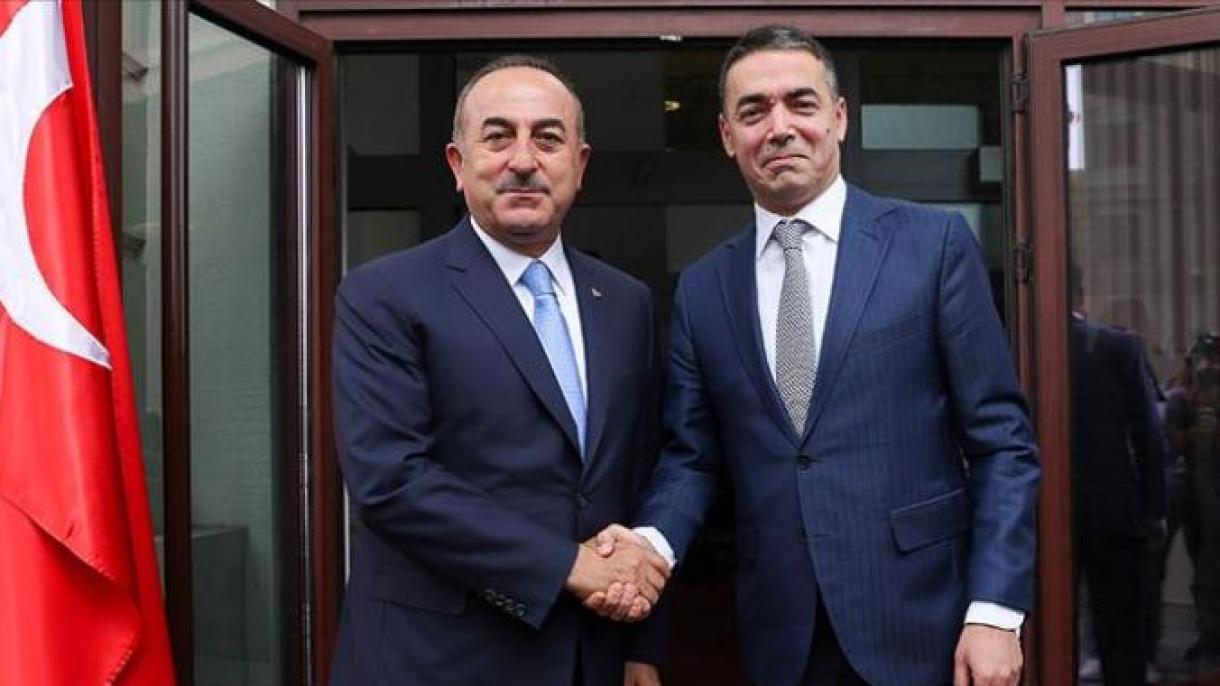 "Turquia e Macedônia do Norte já são aliados naturais, agora também serão aliados oficiais"