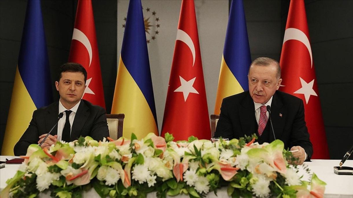 جمهور باشقانی اردوغان و زلنسکی آراسیندا تلفون دانیشیغی اولوب