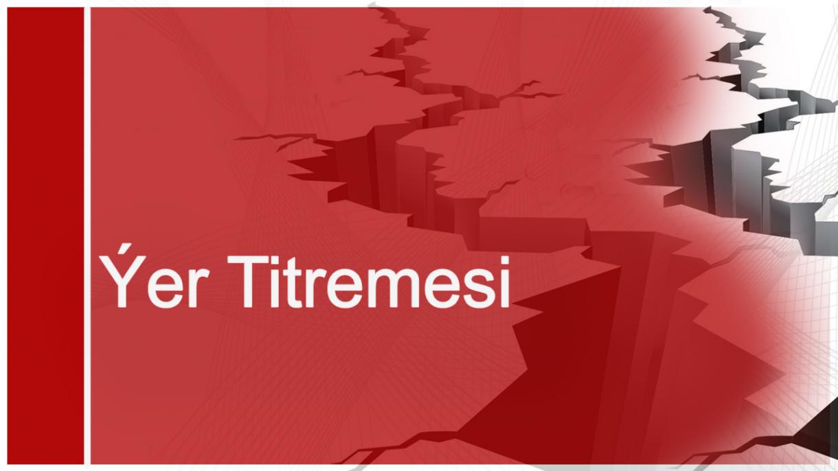 Egeý deňzinde 6,3 bal ululygynda ýer titremesi boldy