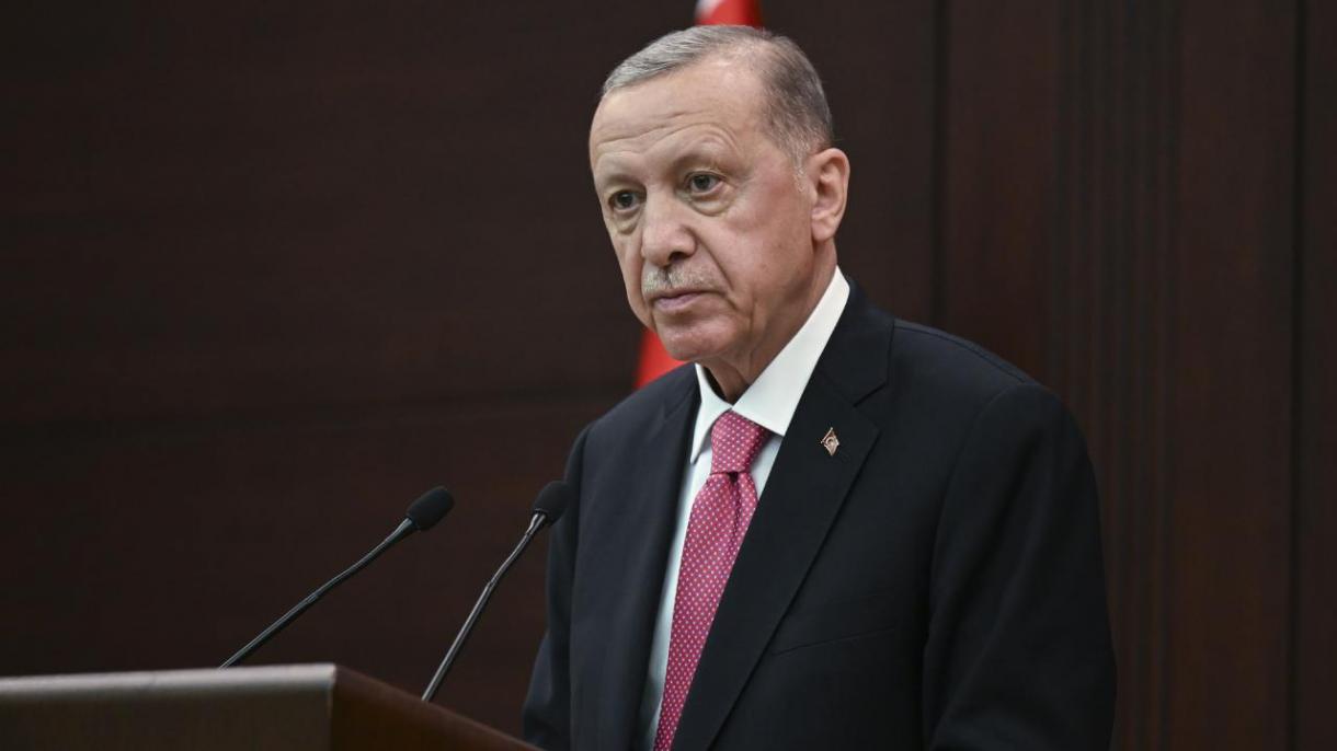 Il presidente Erdogan condivide messaggio in occasione del 15 luglio