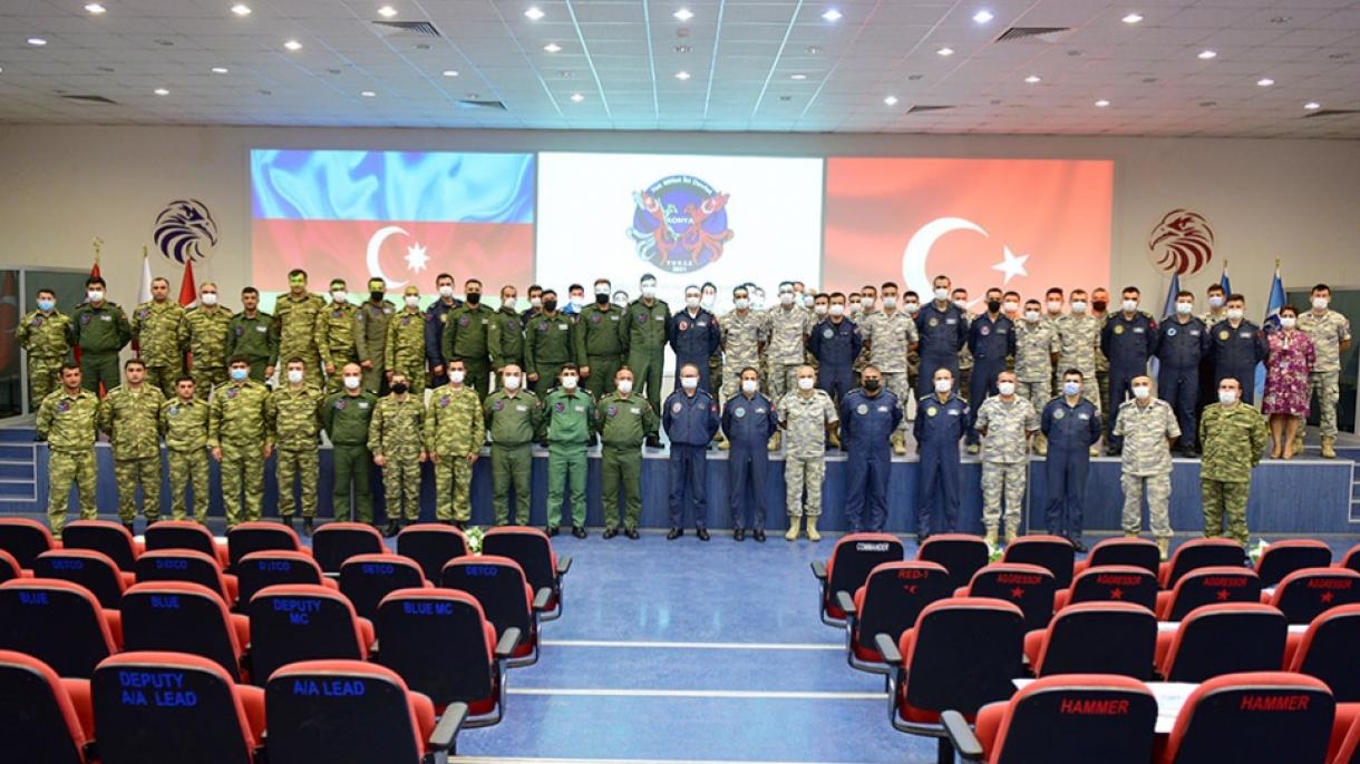 “TurAz Şahini – 2021” təlimlərinin bağlanış mərasimi keçirilib