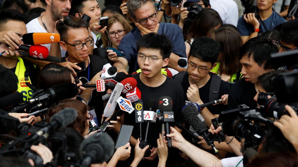 Para Penunjuk Perasaan di Hong Kong Berpindah ke Tamar Park Berhampiran Parlimen
