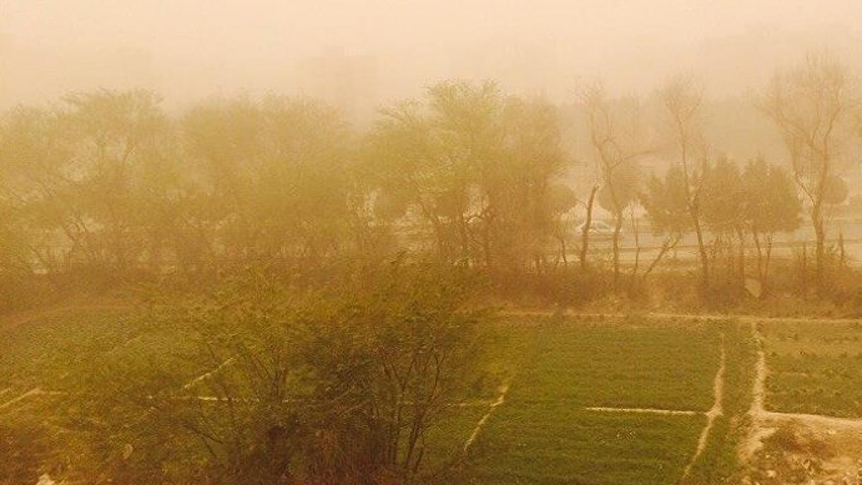 İranda toz fırtınası