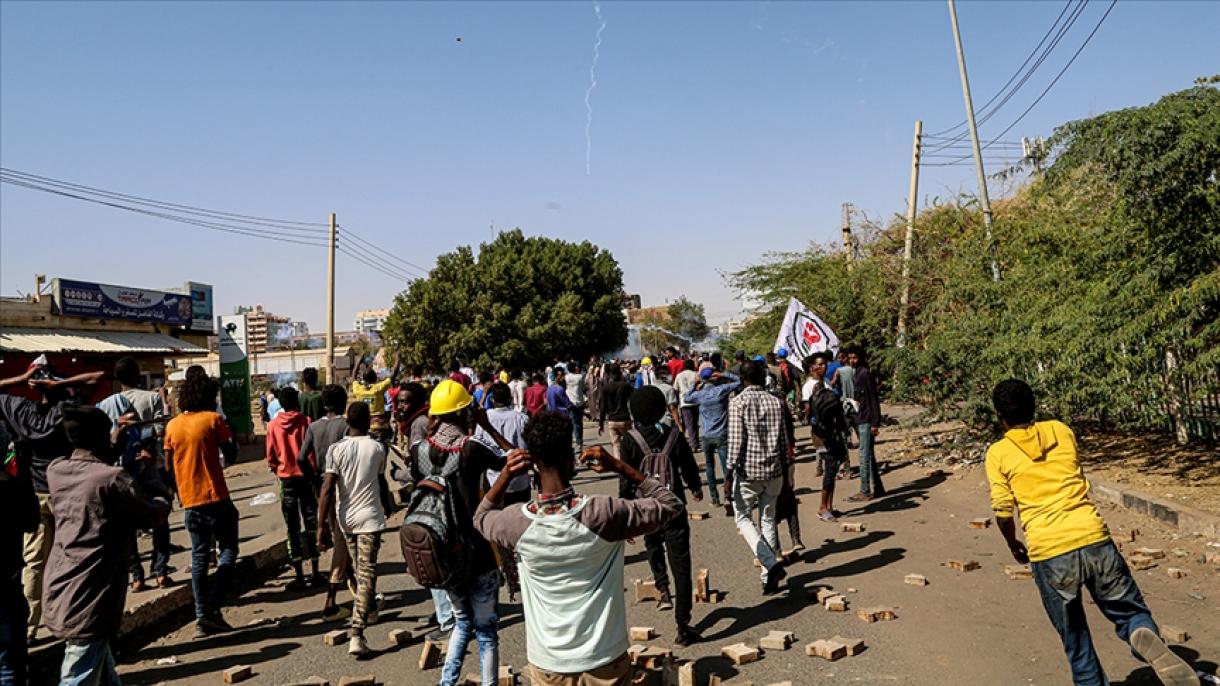 Судандағы ереуілдерде 1 адам қаза тапты