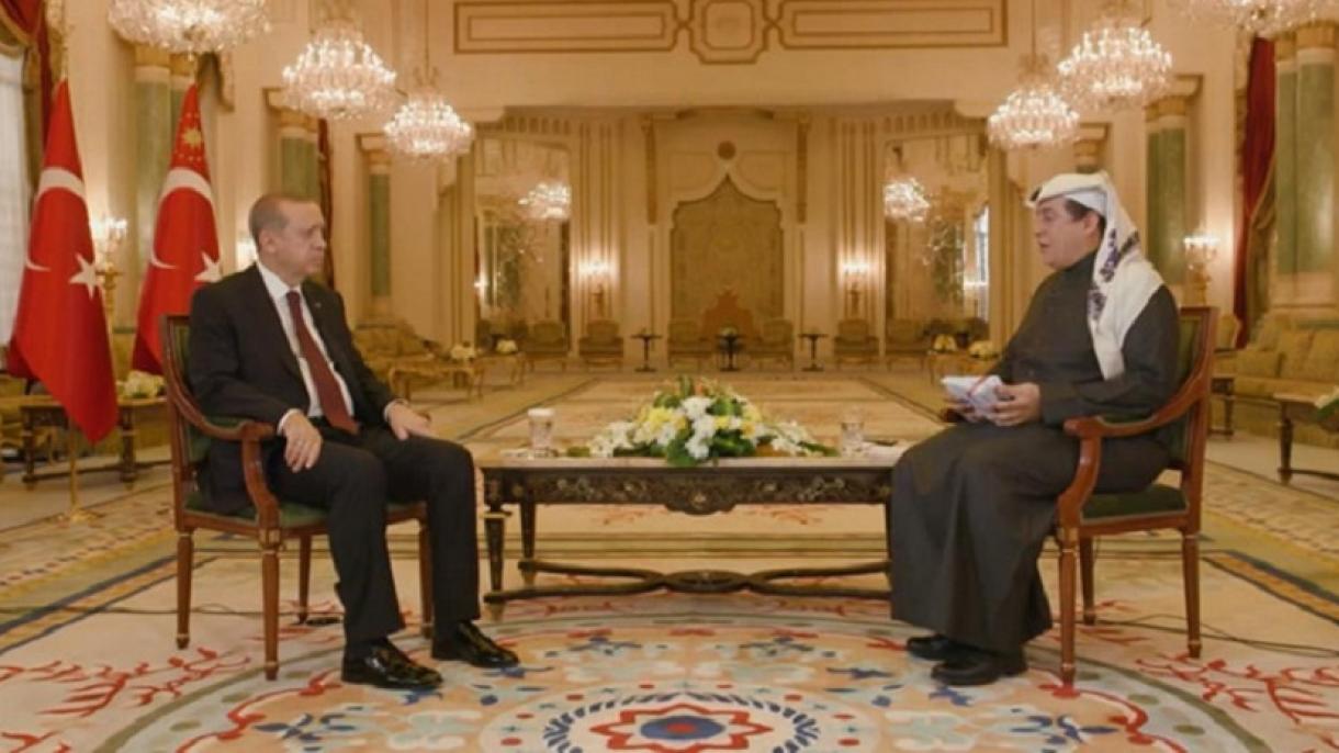 Intervista del presidente Erdogan ad Al-Arabia