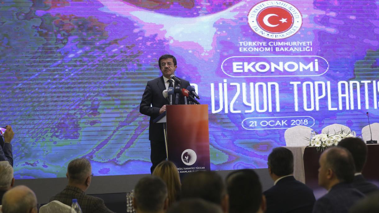 ترکی کی سالانہ برآمدات 158 ارب ڈالر تک پہنچ گئی ہیں : وزیراقتصادیات نہات زیبکچی