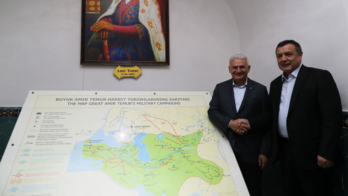 Mejlisiň başlygynyň Özbegistan sapary dowam edýär