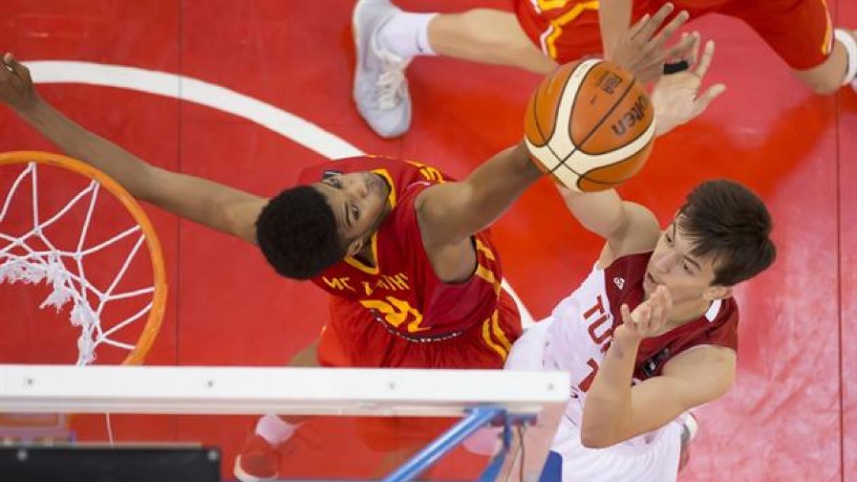 راهیابی تیم ملی بسکتبال زیر 17 سال مردان ترکیه به مرحله فینال مسابقات قهرمانی جهان