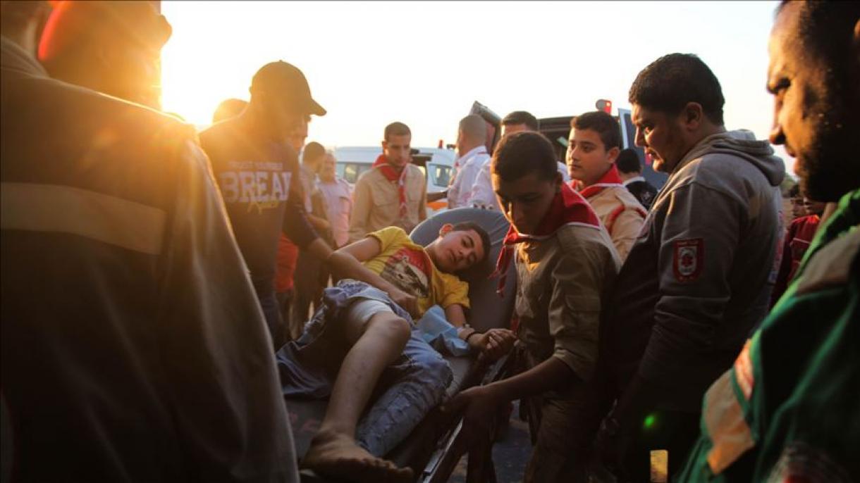 Bande de Gaza : 69 blessés dont 29 à balles réelles