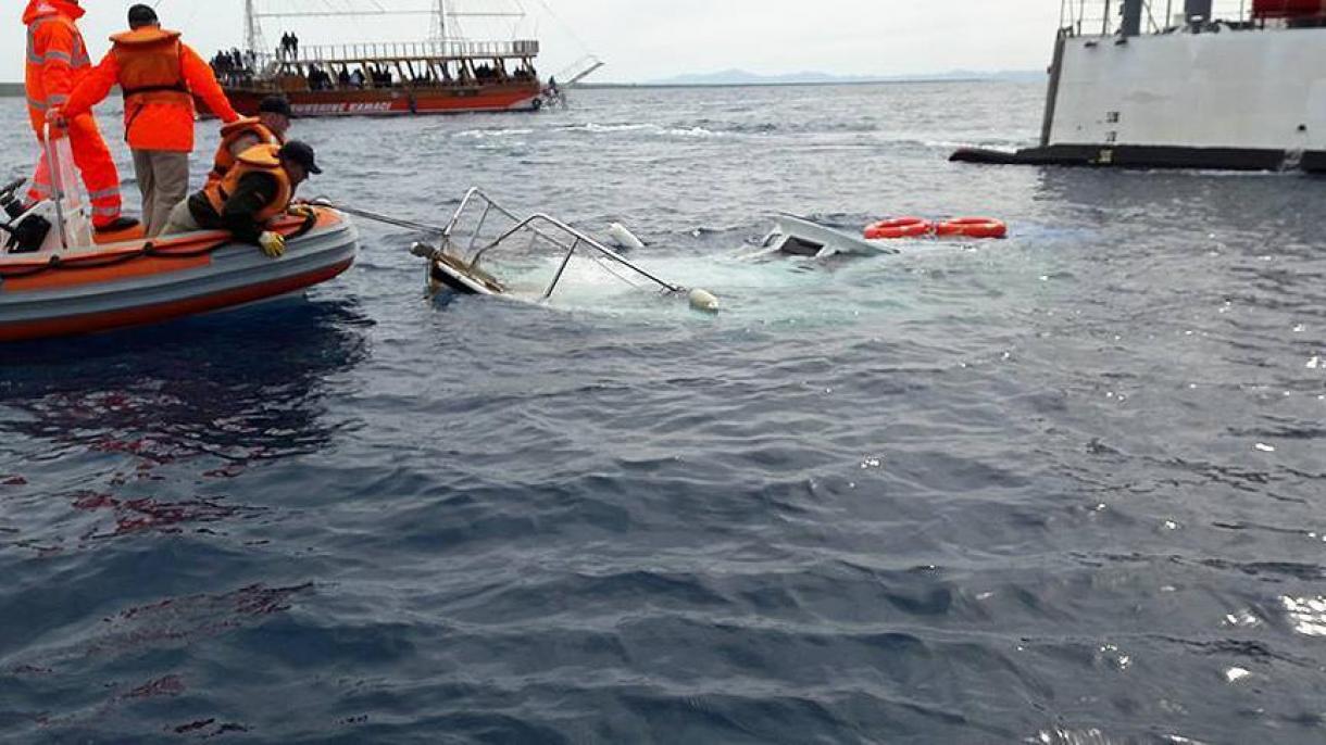 قایق حامل پناهجویان در مدیترانه غرق شد