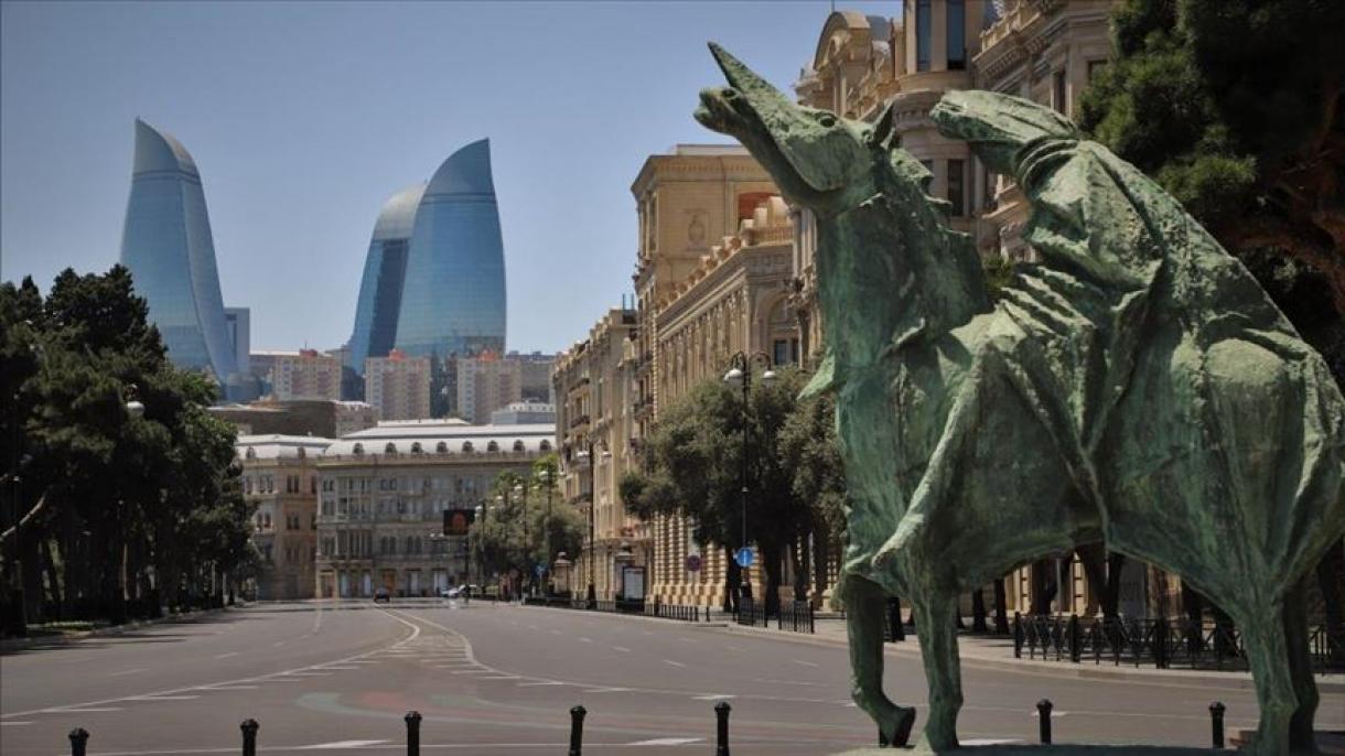 خیابان‌های خلوت باکو پایتخت آذربایجان در پی منع رفت‌وآمد