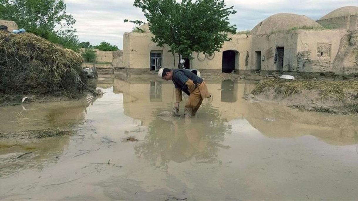 نه شهروند افغانستان در اثر وقوع سیل جان باختند