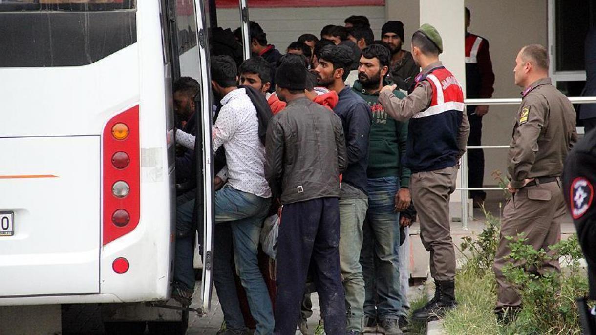 دستگیری 129 مهاجر غیرقانونی در ادیرنه ترکیه