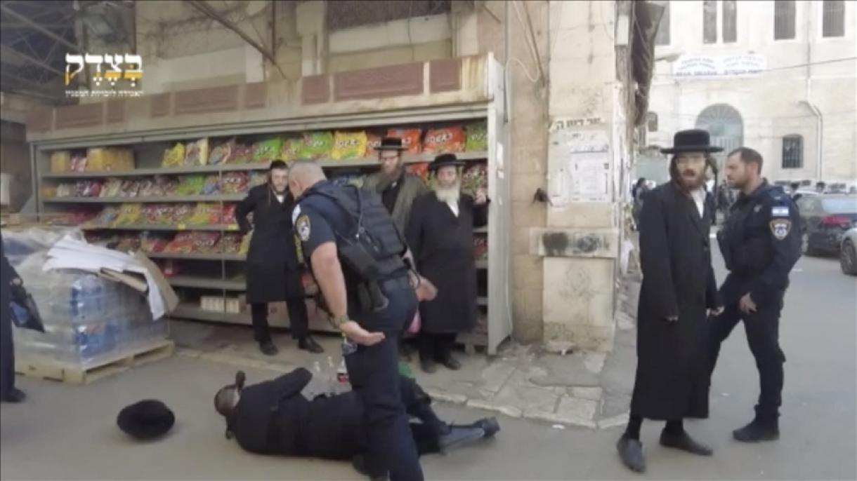 Az izraeli rendőrség megtámadta az anticionista zsidókat