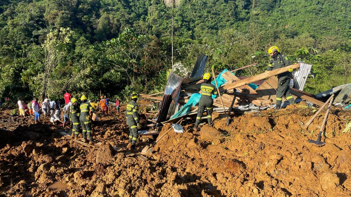 کولومبیا میں مٹی کا تودہ گرنے سے 33 افراد ہلاک