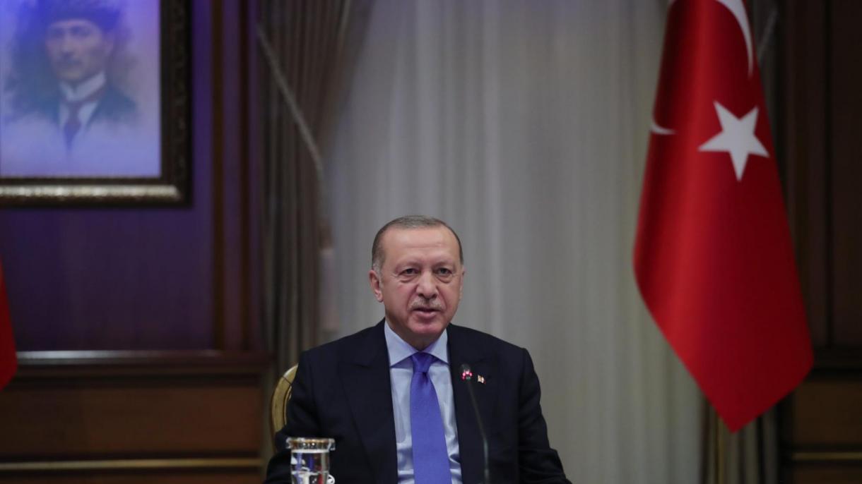 Cumhurbaşkanı Erdoğan Almanya Başbakanı Merkel Video Konferans.jpg