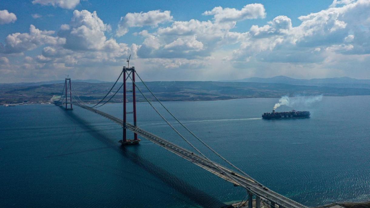 Újabb díjjal tüntették ki az 1915-ös Çanakkale híd és autópálya projektet