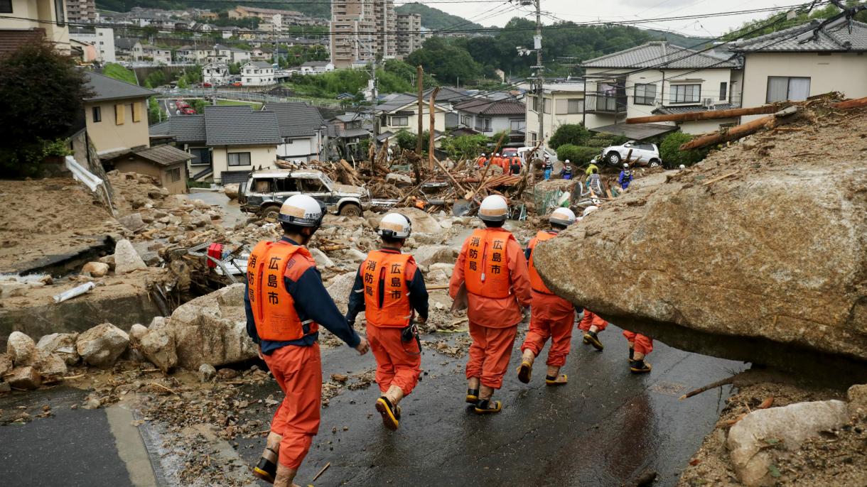 Жапониядағы су тасқындарында 134 адам көз жұмды