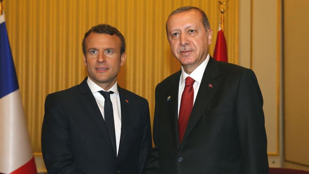 Prezident Erdogan Fransiýanyň Prezidenti  Makron bilen telefon arkaly söhbetdeşlik geçirdi