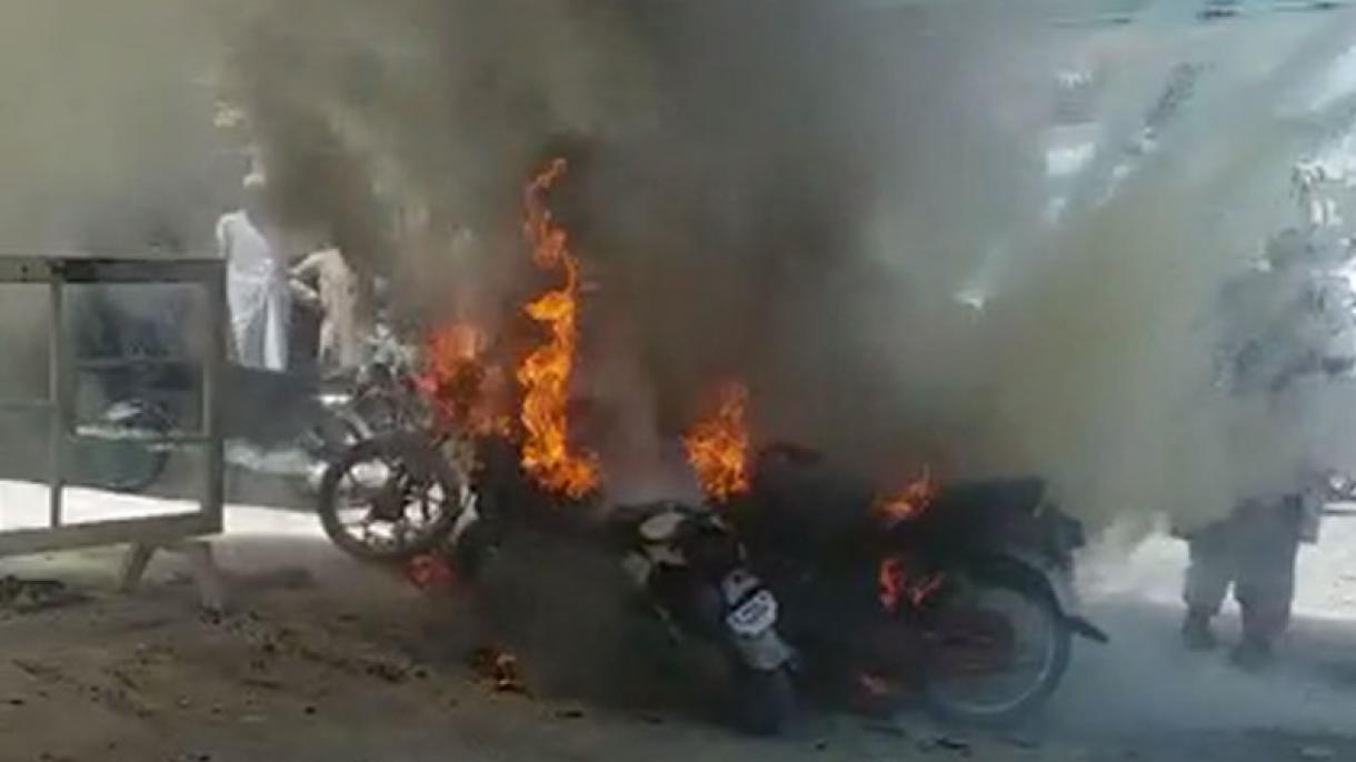 په پاکستان کې چاودنه شوې