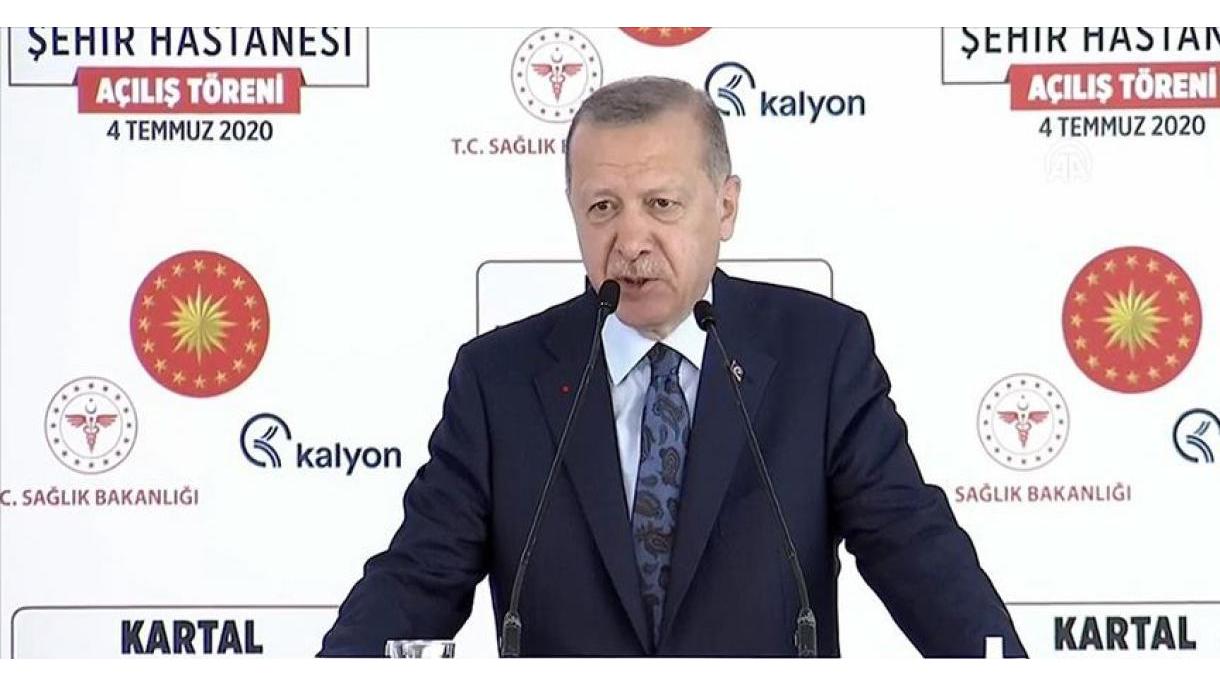 "Türkiyə xəstəxanaları Avropada birinci, dünyada isə sayılıb-seçilən xəstəxanalardır", R.T.Ərdoğan