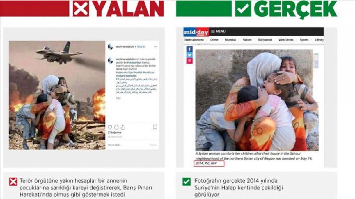 Opération Source de Paix: Les partisans du YPG/PKK manipulent l'opinion publique